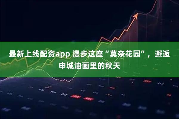 最新上线配资app 漫步这座“莫奈花园”，邂逅申城油画里的秋天
